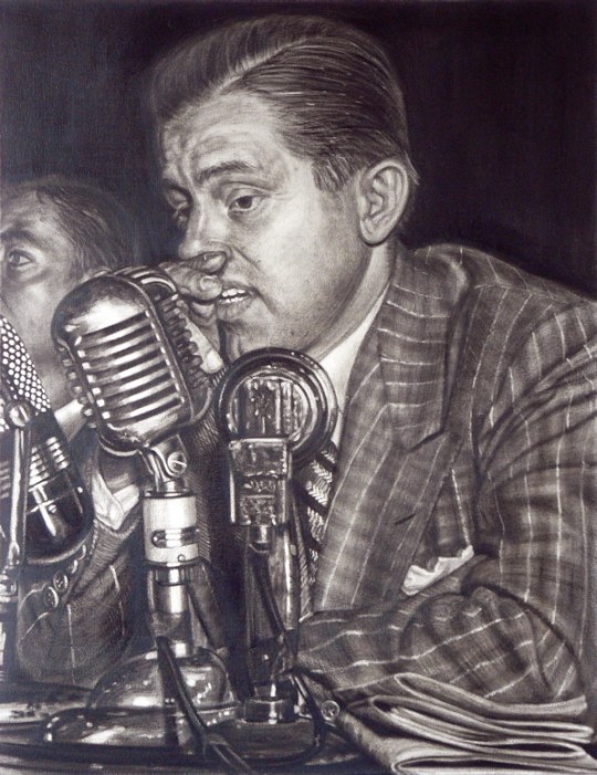 'Dmytryk on Stand' 79x61cms