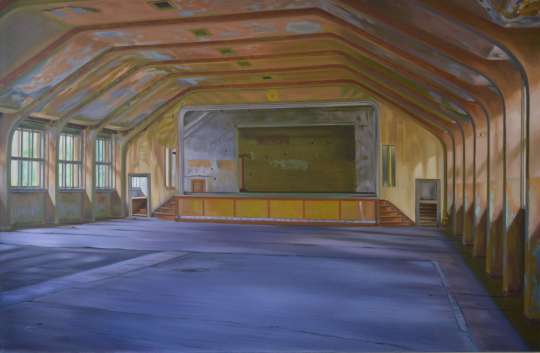 'Hindenburghaus 1' (122x185 cm) David Gledhill